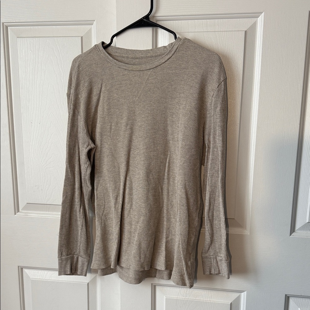 Jachs Men's Long Sleeve Tee - Light Brown